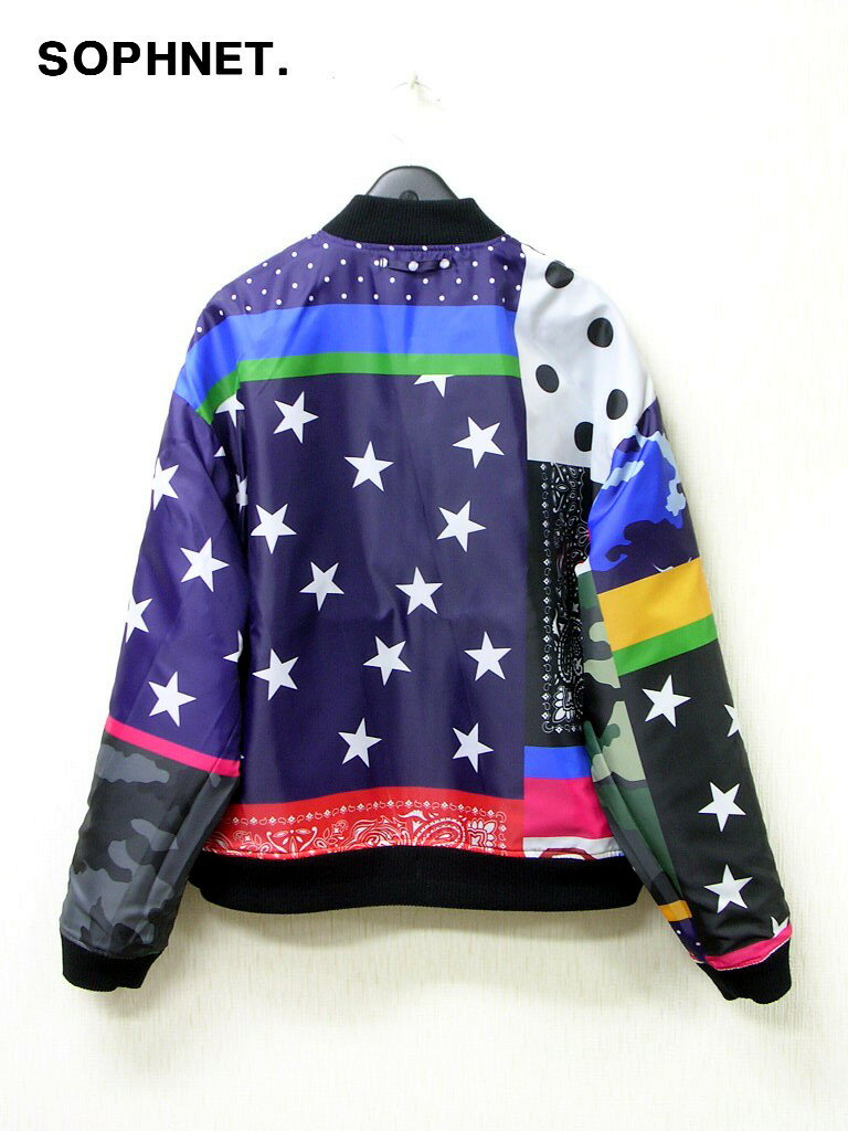 M ￥64,800【SOPHNET. REVERSIBLE SOUVENIR JACKET SOPH-160020 ソフネット リバーシブル スーベニア ジャケット カモフラージュ】