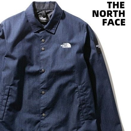 L【THE NORTH FACE GTX Denim Coach Jacket NP12042 ID ナイロンインディゴデニム ザ ノース フェイス デニム コーチジャケット】