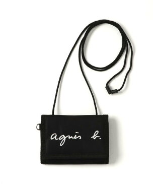 人気 BLACK【agnes b. ENFANT GL11 E BAG 7997GL11E18 アニエスベー アンファン コード付き折り財布 ウォレット KIDS キッズ ブラック 日本国内正規品】