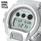 #人気【KINASHI CYCLE G-SHOCK SILVER 木梨サイクル Gショック 6 CASIO カシオ 腕時計 自転車ロゴ 木梨憲武 シルバー】