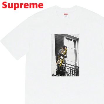 M White【Supreme/Antihero Balcony Tee シュプリーム/アンタイヒーロー バルコニーTシャツ 白 ホワイト マイケルジャクソン】