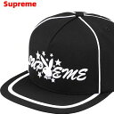 シュプリーム 帽子 メンズ 【Supreme Playboy 5-Panel Cap Black シュプリーム プレイボーイ 5-パネル キャップ 黒 ブラック 2021ss 帽子】