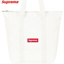 【Supreme Canvas Tote White シュプリーム キャンバストート バッグ バック ホワイト 白 国内正規品】