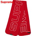 Red【2017FW 17AW Supreme Polartec Logo Scarf シュプリーム ポーラテック ロゴ スカーフ マフラー 赤 レッド】クリスマスプレゼントに