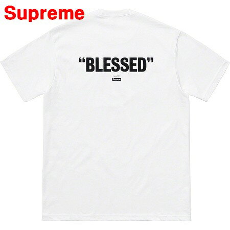 M【Supreme Blessed DVD & Tee White シュプリーム ブレッシド ディーブイディー アンド Tシャツ 白 ホワイト 2018AW 国内正規品】