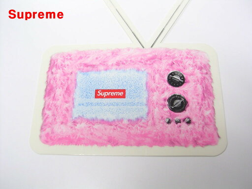 【Supreme TV Sticker Pink シュプリーム ステッカー テレビ ピンク】 【Supreme TV Sticker Pink シュプリーム ステッカー テレビ ピンク】