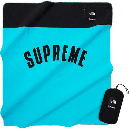 Teal【Supreme / The North Face Arc Logo Denali Fleece Blanket シュプリーム / ザ ノース フェイス アーチロゴ デナリ フリース ブランケット NB81947I BB ブルーバード 2019SS】