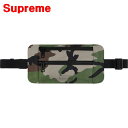 【Supreme Leather Waist/Shoulder Pouch Woodland Camo シュプリーム レザー ウェスト ショルダー ポーチ 迷彩...