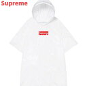 【Supreme 20SS Ballpark Poncho White シュプリーム ポンチョ レインコート ホワイト BOX LOGO ボックスロゴ 2020ss ノベルティー】