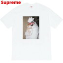 M【Supreme 20SS Leigh Bowery Tee White シュプリーム Tシャツ メンズ レディース 2020SS 新作 半袖Tシャツ 白 ホワイト】