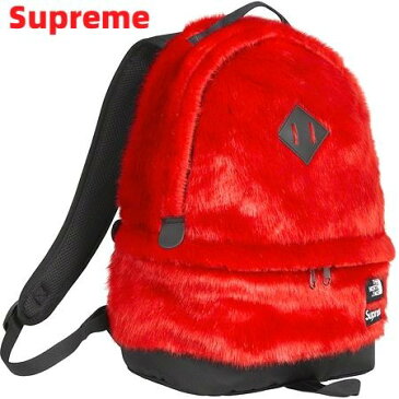 TR TNF レッド【Supreme/The North Face Faux Fur Backpack NM82092I シュプリーム/ザ ノースフェイス フォックス ファー バックパック リュック バッグ TR TNF RED 赤 2020AW 2020FW 国内正規品 タグ付き】