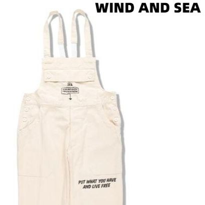 レディースファッション, その他 1(M)WIND AND SEA WDS ARCVBX OVERALL IVORY (ARCVBX-24) 
