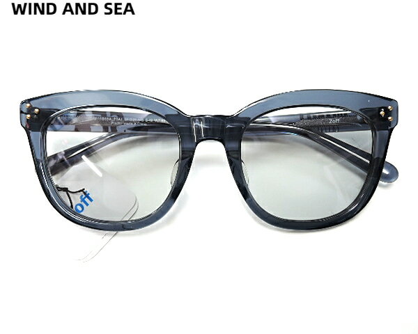 #͵顼ZOFF  WIND AND SEA 2ND SUNGLASSES C / GRAY (ZOFF2-03)   󥷡  󥰥饹 C / 졼  ᥬ ᤬  ǥ ˥å ˽ѡ