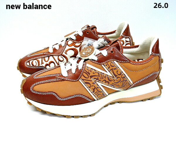 8.0(26.0)D【Frank Muller × New Balance MS327FMC BROWN フランク・ミュラー × ニューバランス MS327FMD ブラウン シューズ スニーカー フランクミュラー】