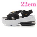 5(22cm)【国内正規品】【NIKE WMNS AIR MAX KOKO SANDAL BLACK/METALLIC GOLD-ANTHRACITE CI8798-002 ウィメンズ ナイキ エア マックス ココ サンダル レディース シューズ 黒/白 CI8798 002】