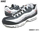 【NIKE AIR MAX 95 DM0011-011 WOLF GREY/RUGGED ORANGE-BLACK ナイキ エア マックス 95 ウルフグレー/ラッグドオレンジ-ブラック】