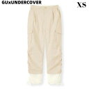 XS【GUxUNDERCOVER カーゴパンツ BEIGE UNDERCOVER +X ジーユーxアンダーカバー カーゴパンツ】