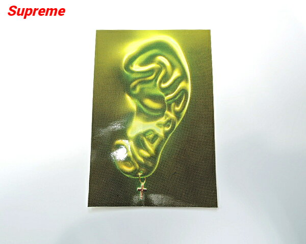 商品名 ■ Supreme Ear Sticker Yellow SIZE ■ 約 11.2 x 7.5cm 状態 ■ 【新古品 未使用】　 多少の小傷、汚れなどはご了承下さい。
