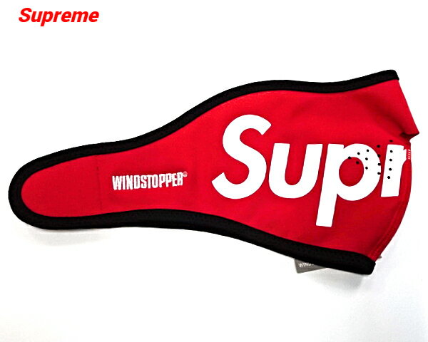 【Supreme WINDSTOPPER Facemask Red シュプリーム ウィンドストッパー フェイスマスク レッド 赤 2022AW 2022FW】