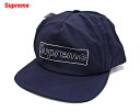 ySupreme KAWS Chalk Logo 5-Panel Navy Vv[ JEY `[N S 5-pl Lbv lCr[ Cap 2021ss 21ss BOX LOGO {bNXSz