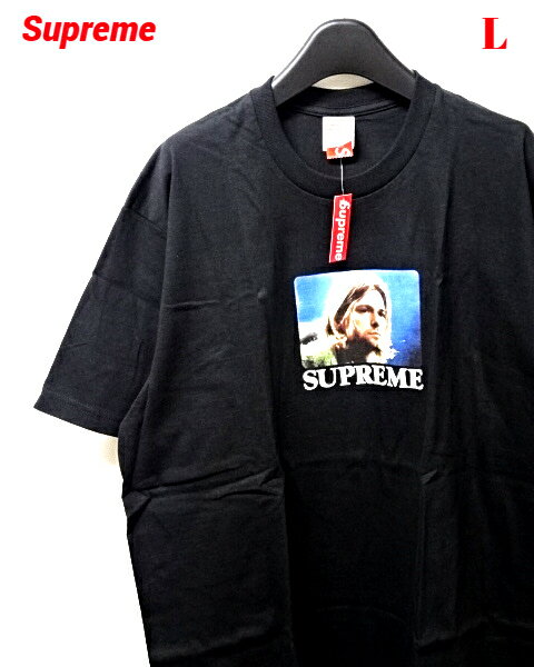 L【Supreme Kurt Cobain Tee Black シュプリーム カートコバーン Tシャツ ブラック 黒 2023ss キムタク着】