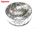 商品名 ■ Supreme Diamond Plate Dog Bowl COLOR ■ Silver SIZE ■ Free 約 21 x 6cm MATERIAL ■ CERAMIC 状態 ■ 【新古品 未使用】