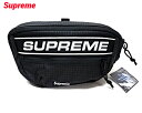 【Supreme 23AW Waist Bag Black シュプリーム ウエストバック ブラック バック ブラック 2023FW 2023AW】