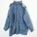 80s USA製 Columbia コロンビア GORE-TEX 中綿 マウンテンパーカー ブルー ( メンズ XL ) 中古 古着 5/ m9060