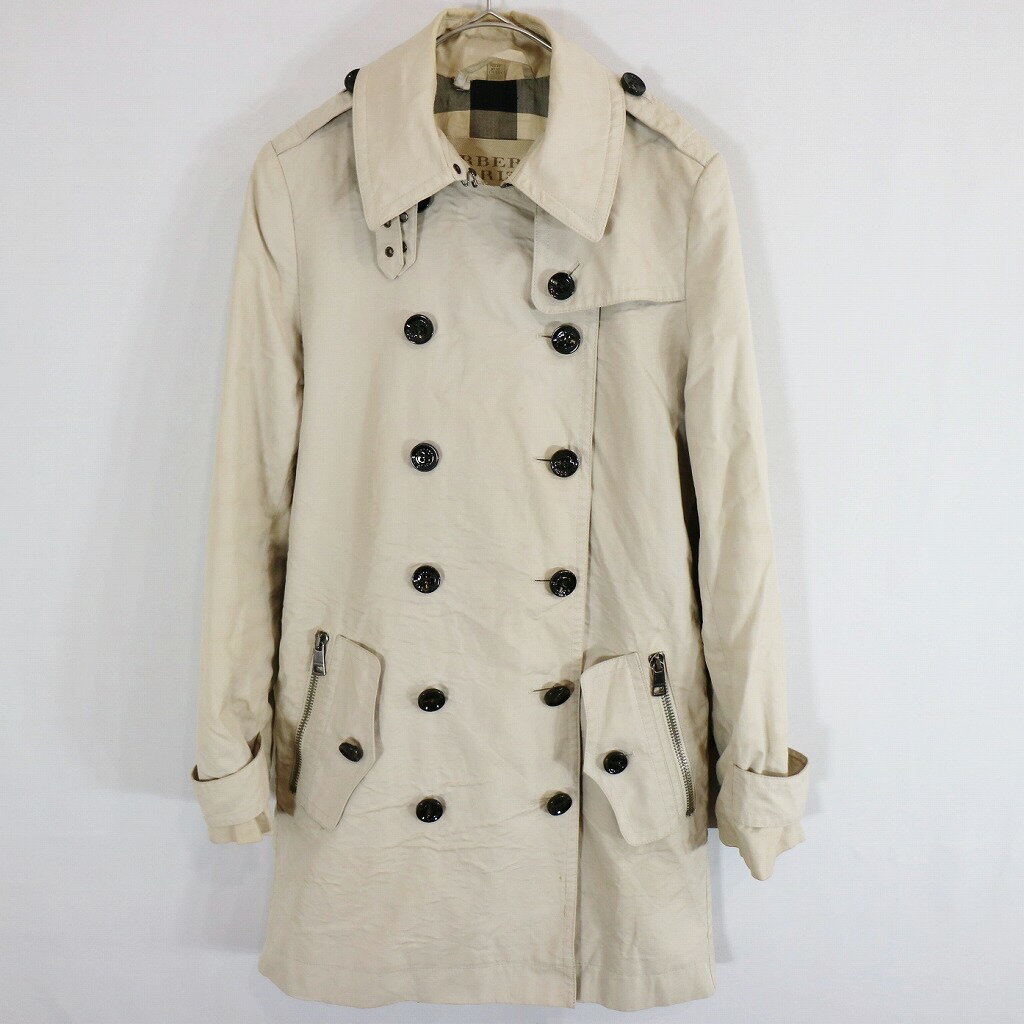 SALE/// BURBERRY o[o[ g` R[g tH[} `Xgbv x[W (fB[X 8)  Ò N9908