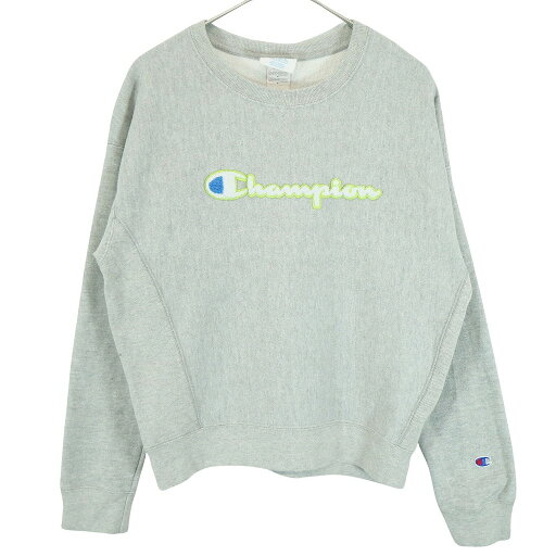 Champion チャンピオン リバースウィーブ スウェット ロゴ グレー (メンズ M) 中古 古着 O3497 Champion チャンピオン リバースウィーブ スウェット ロゴ グレー (メンズ M) 中古 古着 O3497