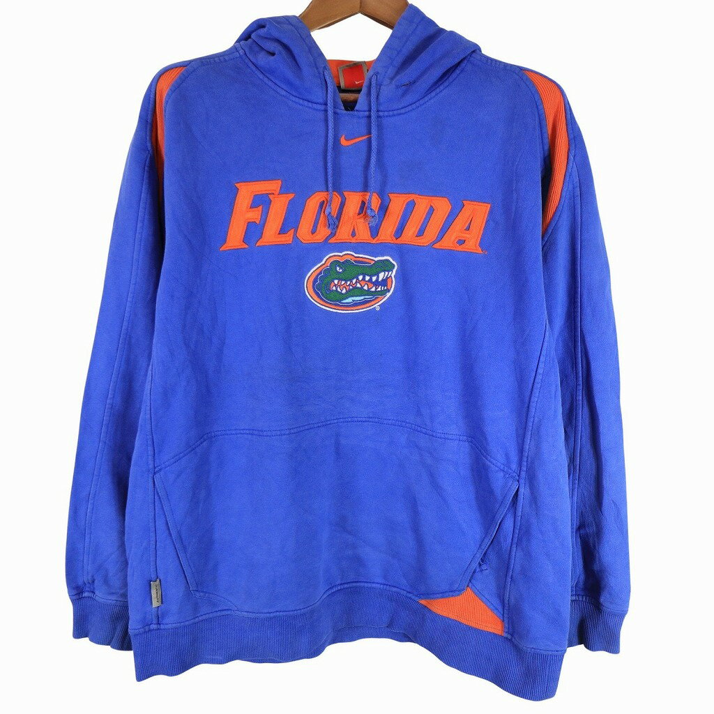 SALE///// NIKE iCL JbWvg p[J[ FLORIDA GATORS t_ QC^[Y vI[o[ u[ (Y M)  Ò O3981