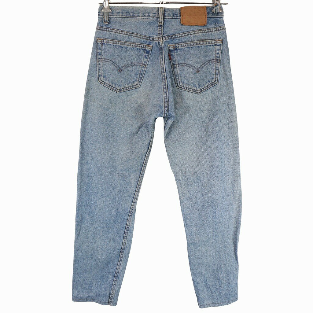90年代 USA製 Levi's リーバイス 501 ジーンズ デニムパンツ ボタン裏刻印522 エルパソ工場 インディゴ (メンズ 31) 中古 古着 O4544