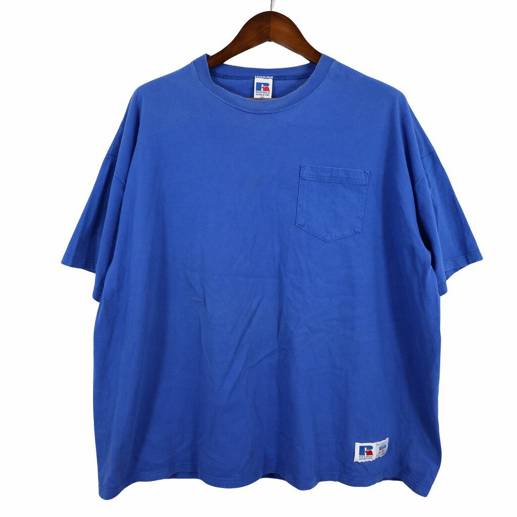 90N USA RUSSELL ATHLETIC bZ n  |PbgTVc 傫TCY u[ (Y XXL)  Ò O4716