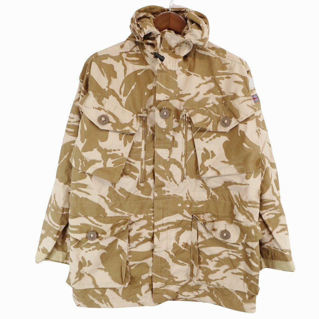 イギリス軍 British Army コンバット スモック ミリタリージャケット ユーロ DPMカモ (メンズ 170/96) O5814
