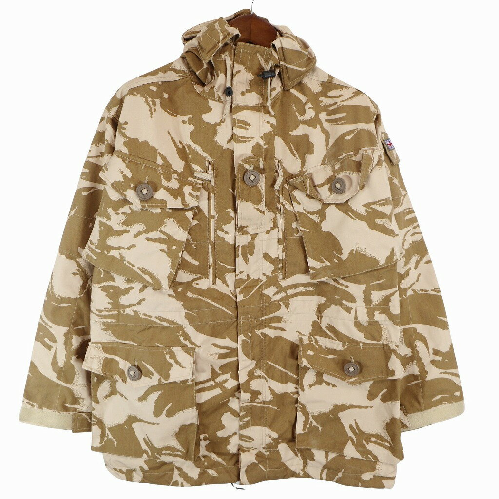 イギリス軍 British Army コンバット スモック ミリタリージャケット ユーロ DPMカモ (メンズ 170/96) O5820