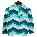 patagonia パタゴニア スナップT SYNCHILLA シンチラ フリースジャケット アウトドア キャンプ マルチカラー (キッズ 12) 中古 古着 O6137