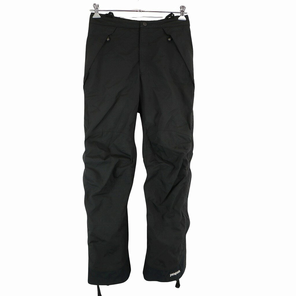 patagonia パタゴニア GORE-TEX ゴアテックス スキーパンツ 防寒 スキーウェア アウトドア ブラック (レディース 10) 中古 古着 O6448