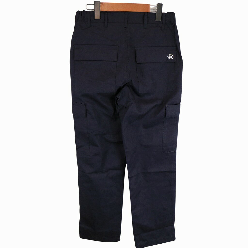 ユーロワーク カーゴパンツ ネイビー (メンズ 35) O5992 中古 古着