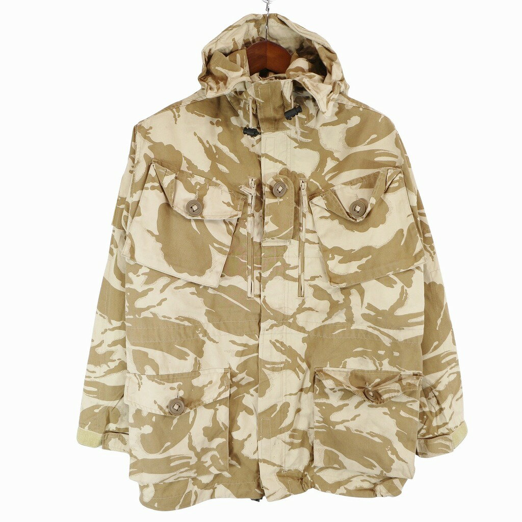 イギリス軍 British Army コンバット スモック ミリタリージャケット ユーロ DPMカモ (メンズ 170/88) O6606