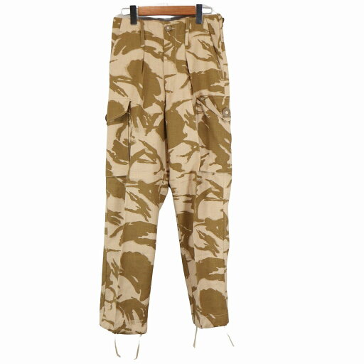 イギリス軍 British Army コンバットパンツ ユーロ ミリタリー DPMカモ (メンズ L72/W76/S92) O6754 中古 古着 イギリス軍 British Army コンバットパンツ ユーロ ミリタリー DPMカモ (メンズ L72/W76/S92) O6754 中古 古着