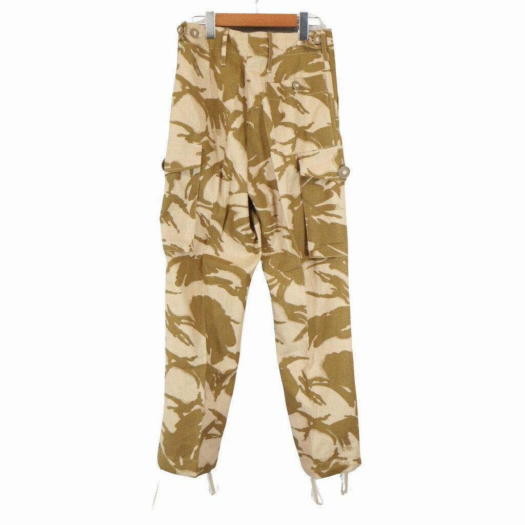 イギリス軍 British Army コンバットパンツ ユーロ ミリタリー DPMカモ (メンズ L72/W76/S92) O6754 中古 古着
