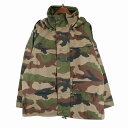 デッドストック 2000年代 フランス軍 FRENCH ARMY GORE-TEX パーカー ミリタリー ユーロ CCEカモ (メンズ 128L) O7088(4)