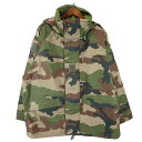 デッドストック 2000年代 フランス軍 FRENCH ARMY GORE-TEX パーカー ミリタリー ユーロ CCEカモ (メンズ 128L) O7127(4)