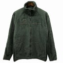 米軍実物 U.S.ARMY ECWCS GEN3 LEVEL3 POLARTEC フリース ミリタリージャケット カーキ (メンズ M) 中古 古着 O8171