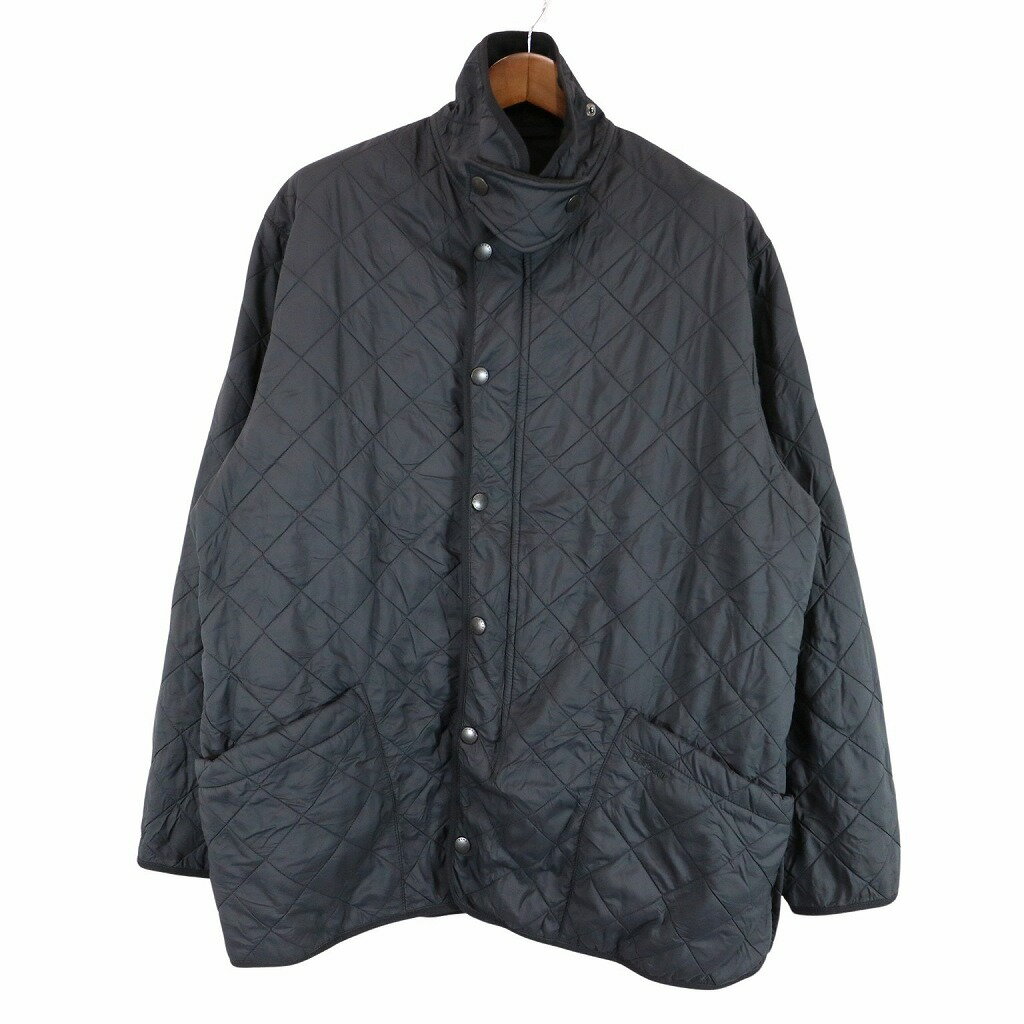 Rakuten - 90年代 Barbour バブアー キルティングジャケット ジャケット ワーク ユーロ ヨーロッパ古着 ブラック (メンズ XL) 中古 古着 O8366