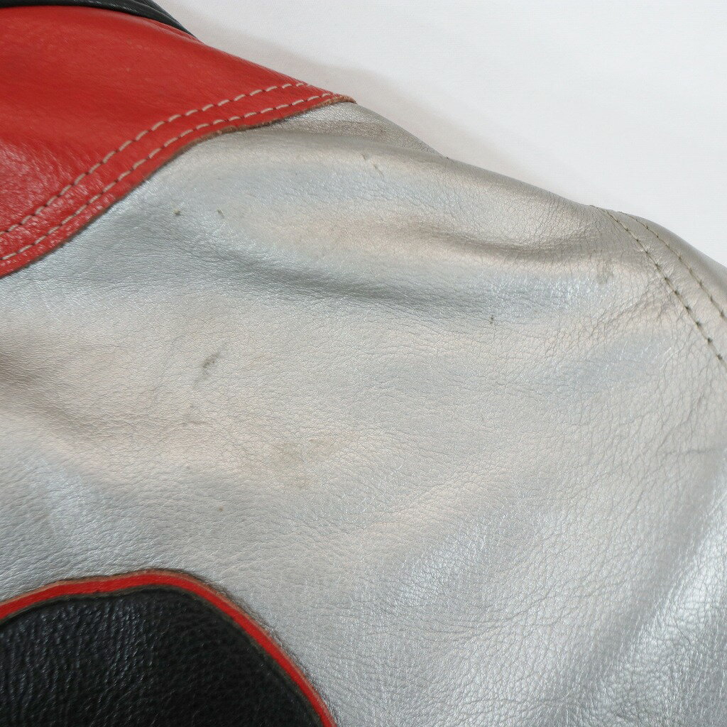 FURYGAN レーシングジャケット モーターサイクル バイカー サーキット 走行用 グレー (メンズ L) 中古 古着 O8777