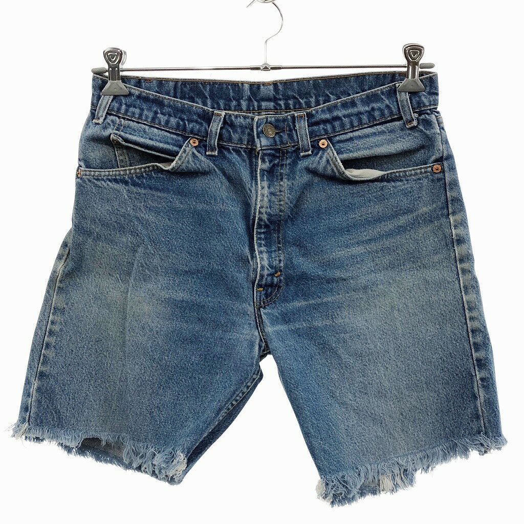 80N USA Levi's [oCX 505 ؂ςȂ fj V[gpc IW^u u[ (Y 34)  Ò O9412