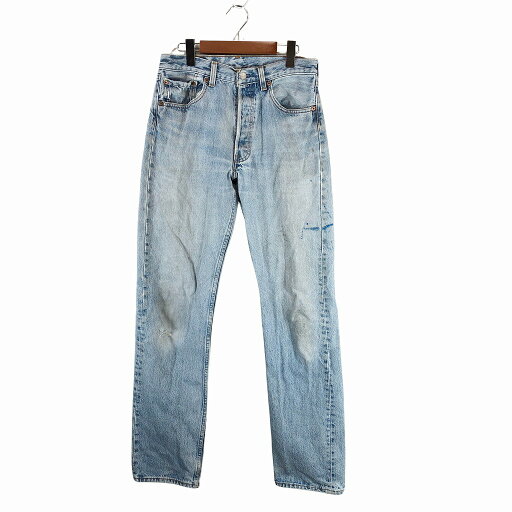 90年代 USA製 Levi's リーバイス 501 デニムパンツ ライトブルー (メンズ 31 34) P1252 90年代 USA製 Levi's リーバイス 501 デニムパンツ ライトブルー (メンズ 31 34) P1252