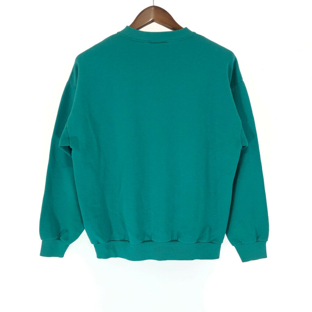 90年代 Disney ディズニー くまのプーさん トレーナー スウェット キャラクター グリーン (メンズ L相当) P3790