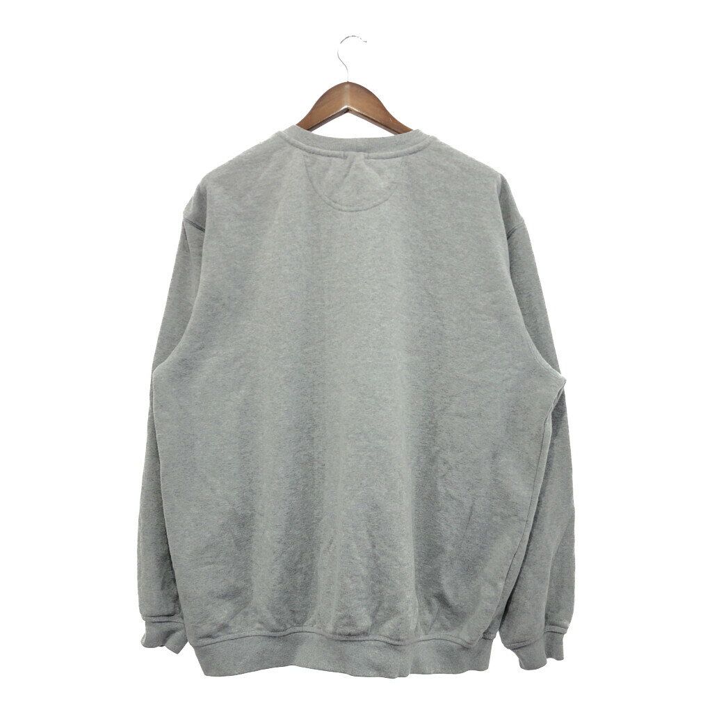 Carhartt カーハート 無地 スウェット トレーナー ワーク 前V グレー (メンズ 2XL) 中古 古着 P5160